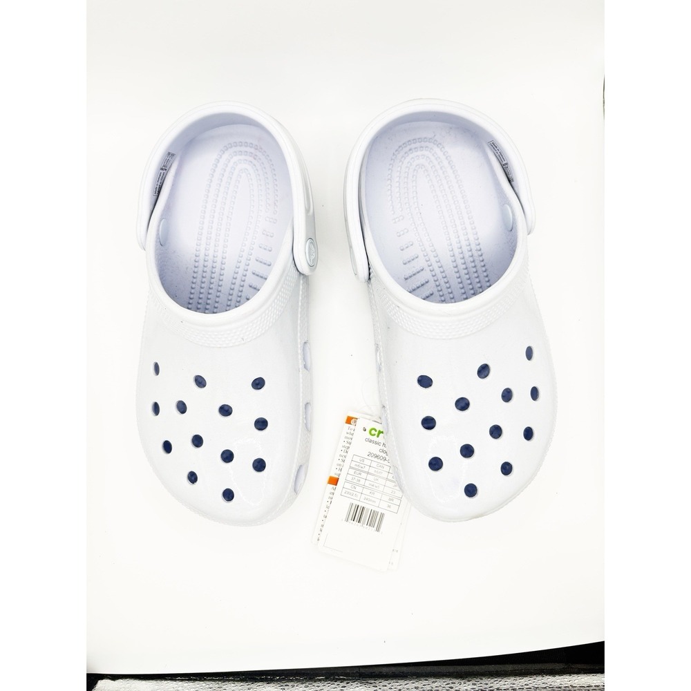 Crocs Classic High Shine Clog Light Purple‎ Womens 7 NEW NWT